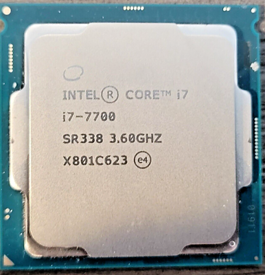 #ad Intel Core i7 7700 Quad Core 3.60GHz 8MB LGA1151 CPU Processor SR338