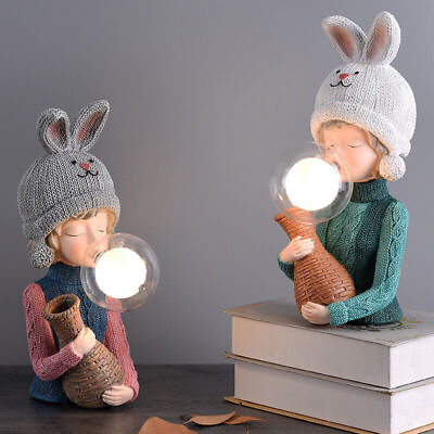 #ad Nordic creative LED desk lamp Fun reading light Kids bedroom desk lamp