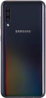 #ad Samsung Galaxy A50 SM A505U Verizon Unlocked 64GB Black Good Medium Burn