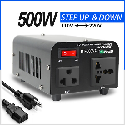 #ad Transformer Voltage Converter Step Up Step Down 500W 220V to 110V 110V to 220V
