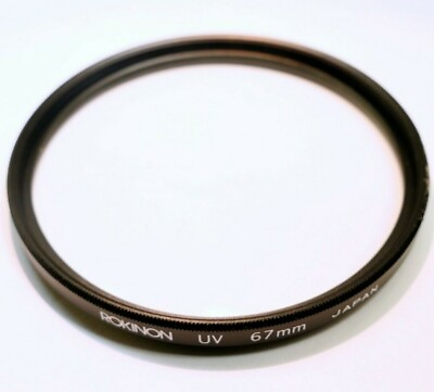 #ad Rokinon UV 67mm Lens made in Japan genuine