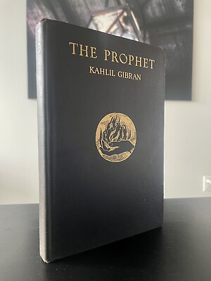 #ad The Prophet VERY RARE FIRST EDITION 1925 Printing 5th Kahlil Gibran 1923