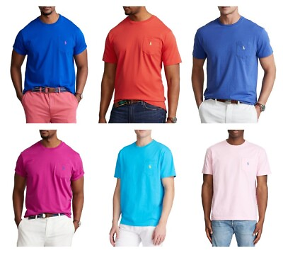 #ad Polo Ralph Lauren Men’s Tee Classic Fit Jersey T Shirt 2LT or 4LT