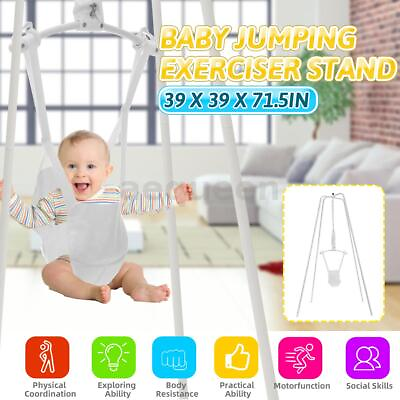 #ad Adjustable Baby Jumping Jumper Exerciser Jump Up Toddler Infant Bouncer Swing