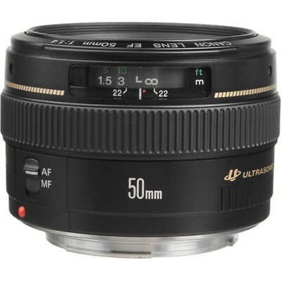 #ad Open Box Canon 50mm F 1.4 USM Fast Prime Lens 2515A003