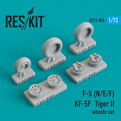 #ad ResKit RS72 0005 Scale 1:72 F 5 NEF KF 5F quot;Tiger IIquot; wheels set Upgrade set