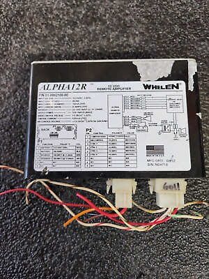 #ad Whelen Alpha12R Amplifier