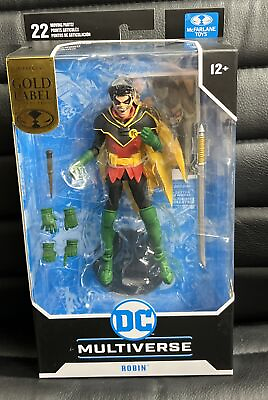 #ad McFarlane Toys DC Multiverse Gold Label DC vs Vampires Robin Exclusive