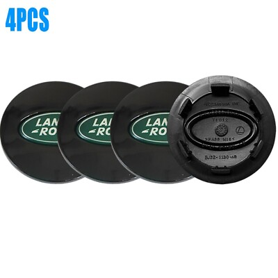 #ad 4x Black Green Wheel Center Hub Caps For Range Rover Sport Defender Accessories