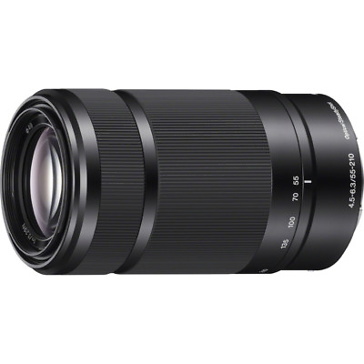 #ad SEL55210 55 210mm Zoom Lens Black OPEN BOX