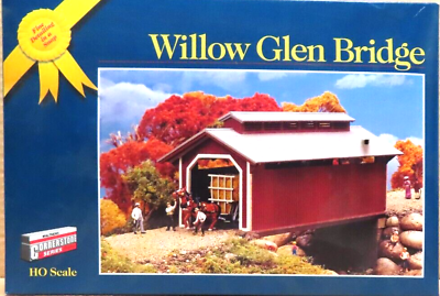 #ad WALTHERS 933 3602 WILLOW GLEN BRIDGE BUILT UP HO SCALE