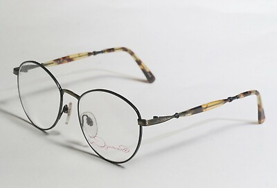 #ad New Liberty Wynonna WY 10 Eyeglasses Black Tortoise Vintage 53 18 140 #404