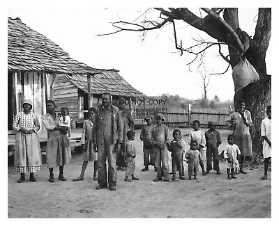 #ad AFRICAN AMERICAN SLAVES PRE CIVIL WAR 8X10 Bamp;W PHOTO