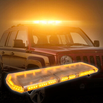 #ad 48quot; 88LED Roof Strobe Light Bar Emergency Beacon Warning Plow Tow Truck Response