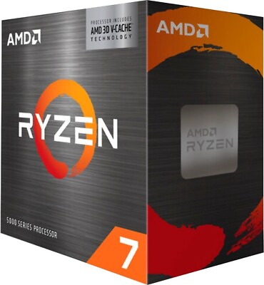 #ad AMD Ryzen 7 5800X3D AM4 Processor 8 Core PGA1331 3D V CACHE