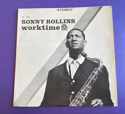 #ad Sonny Rollins Worktime Prestige Records PR 7246 stereo 1962 tested VG VG