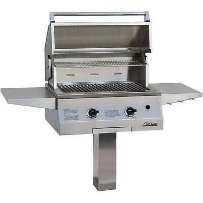 #ad Solaire 27 quot; Deluxe All Infrared Natural Gas Grill On In Ground Post