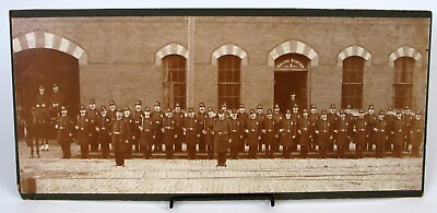 #ad #ad PROVIDENCE POLICE DEPT LAW ENFORCEMENT BOBBY HAT BILLY CLUB ARMED PHOTO RI