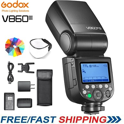 #ad Godox V860III for Sony 2.4G TTL Li ion Battery Wireless Camera Flash Speedlite