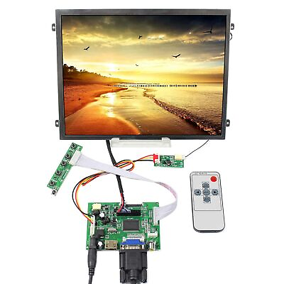 #ad HDMI VGA 2AV LCD Controller Board 10.4quot; 1024X768 LED Backlight LCD Screen 500nit