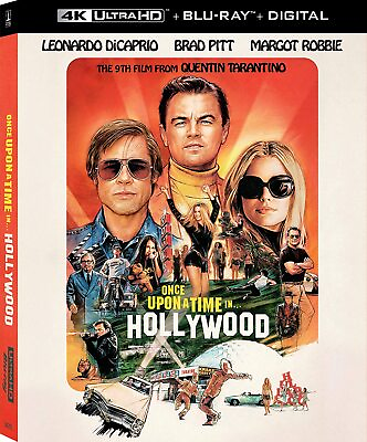#ad New Once Upon A Time In Hollywood 4K Blu ray Digital