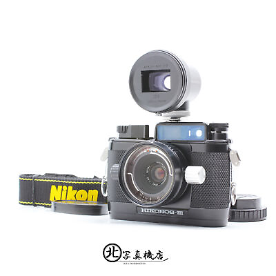 #ad MINT Nikon Nikonos iii 35mm Film Camera UW 28mm f 3.5 Lens Black From JAPAN