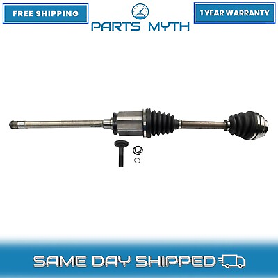 #ad NEW Front Complete CV Joint Axle Shaft Passenger Side Fit For 2011 2018 BMW 528i