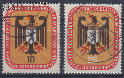 #ad Berlin 136 37 O German Federal IN Berlin Complete Postmarked