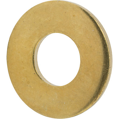 #ad #10 Flat Washers Solid Brass Commercial Standard Quantity 250