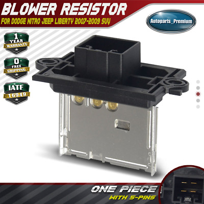 #ad Heater Blower Motor Resistor for Dodge Nitro 2007 2009 Jeep Liberty 68003998AA
