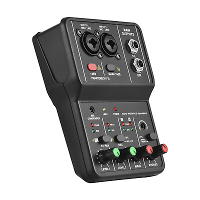 #ad Audio Interface Professional Recording Sound 16bit 48kHz USB M3T6
