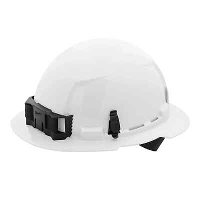 #ad Milwaukee Full Brim Hard Hat With 4Pt Ratcheting Suspension Type 1 Class E New