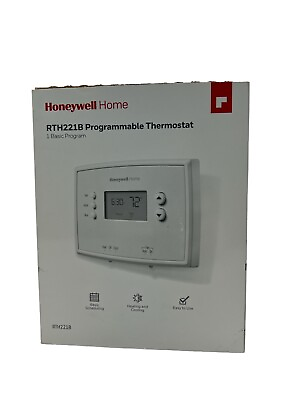 #ad Honeywell 1 Week Programmable Thermostats RTH221B OB