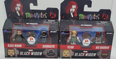 #ad Minimates Black Widow Series Black Widow amp; Taskmaster Yelena amp; Red Guardian.
