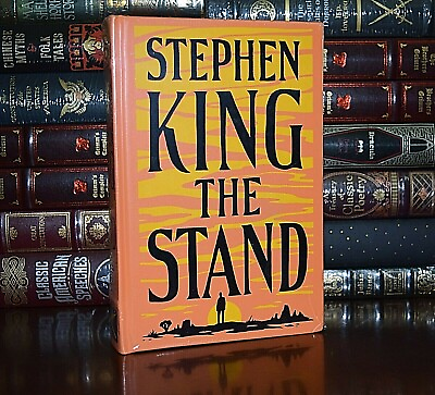 #ad NEW Stand by Stephen King Illustrated Sealed Leather Bound Collectible Hardcover