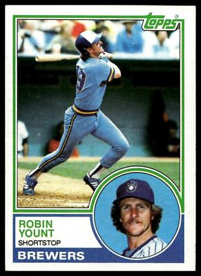 #ad 1983 Topps #350 Robin Yount