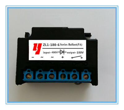#ad ZL1 180V 6 Series Ballast 5A Input 400V Output 180V Motor Brake Rectifier