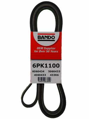 #ad Serpentine Belt Eng Code: CPRA Bando 6PK1100