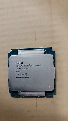 #ad Intel Xeon E5 2698V3 16 Core CPU Server Processor 40M Cache 2.30 GHz SR1XE
