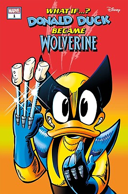 #ad What if…? Donald Duck Became Wolverine #1 NM CVR A MARVEL 07 31 24 PRESALE