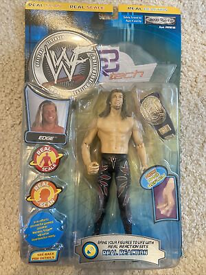 #ad WWE WWF R3 Tech Series Edge Wrestling Figure Jakks 2002 New