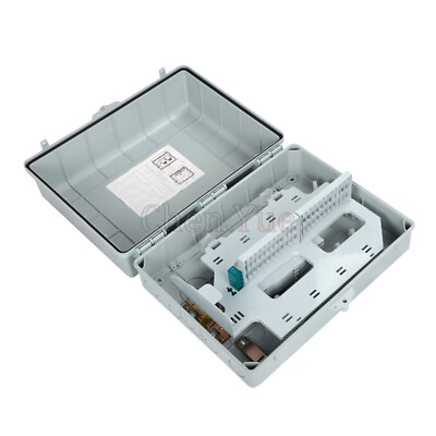 #ad 72 Cores FTTH Fiber Flange Type Fiber Optic Terminal Box PLC Distribution Box