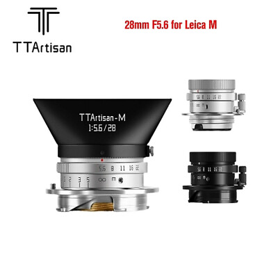 #ad #ad TTArtisan 28mm F5.6 Full Frame Hyperfocal Wide Angle Camera Lens for Leica M