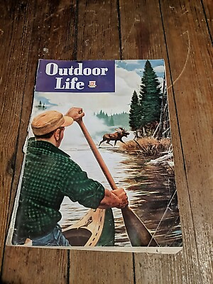 #ad OUTDOOR LIFE OCTOBER 40s HUNTING MAGAZINE VTG RARE AD SPORTS SPORTSMAN