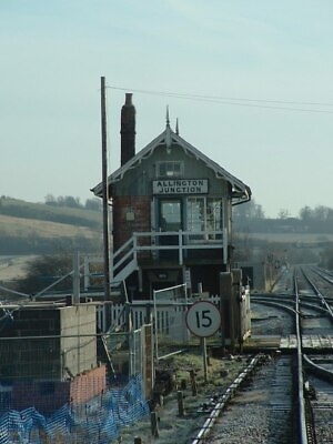 Photo 6x4 Old Signal Box Great Gonerby The old signal box at Allington Ju c2005