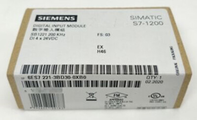 #ad New Siemens 6ES7221 3BD30 0XB0 6ES7 221 3BD30 0XB0 S7 1200 Digital input SB 1221