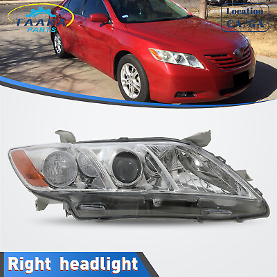 #ad RH Right Passenger Side Headlight Headlamp Assembly For 2007 2009 Toyota Camry