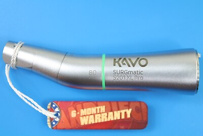 #ad KAVO SURGmatic S201 L XL Pro 20:1 Electric Attachment HANDPIECE USA 80ncm
