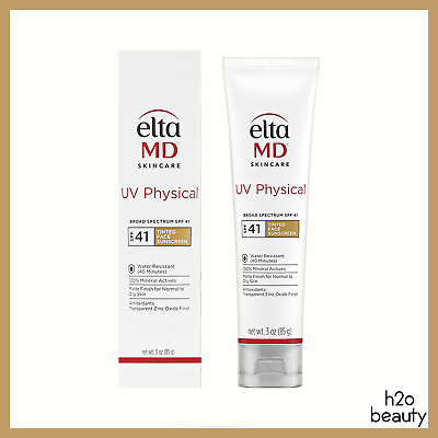 #ad Elta MD TINTED UV Physical Broad Spectrum SPF 41 3oz EXP 07 2026 *New In Box*