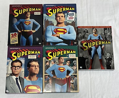 #ad The Adventures of Superman DVD Complete Television Series Plus 1948 1950 Serials